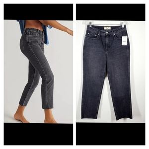 NWOT CRVY HIGH-RISE VINTAGE STRAIGHT JEANS